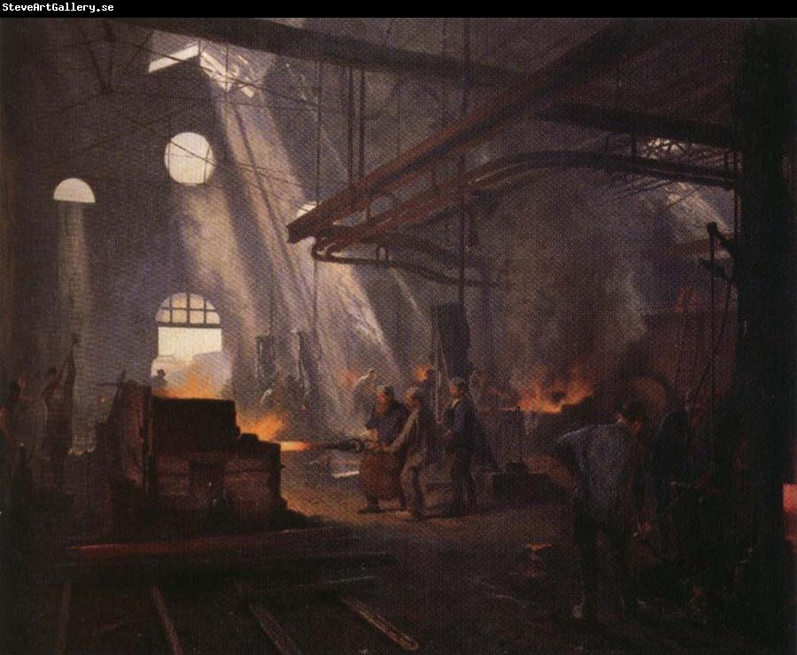 Fernand cormon An Iron Forge